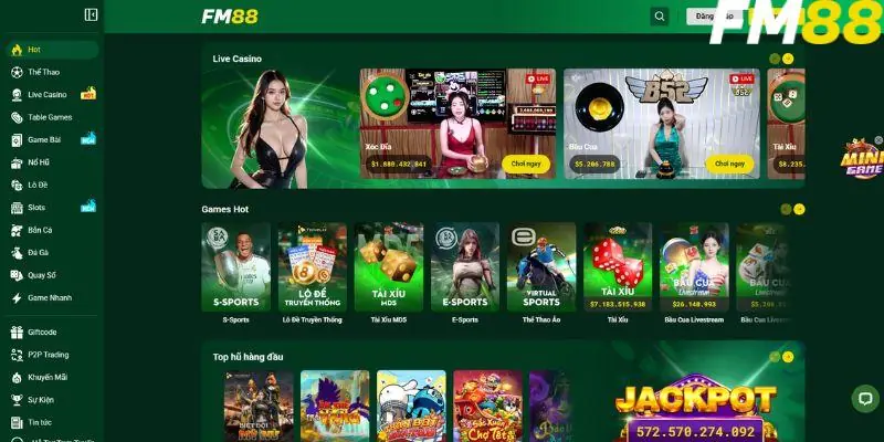 FM88 – The Emerging Vietnamese Online Casino Platform Worth Trying in 2025