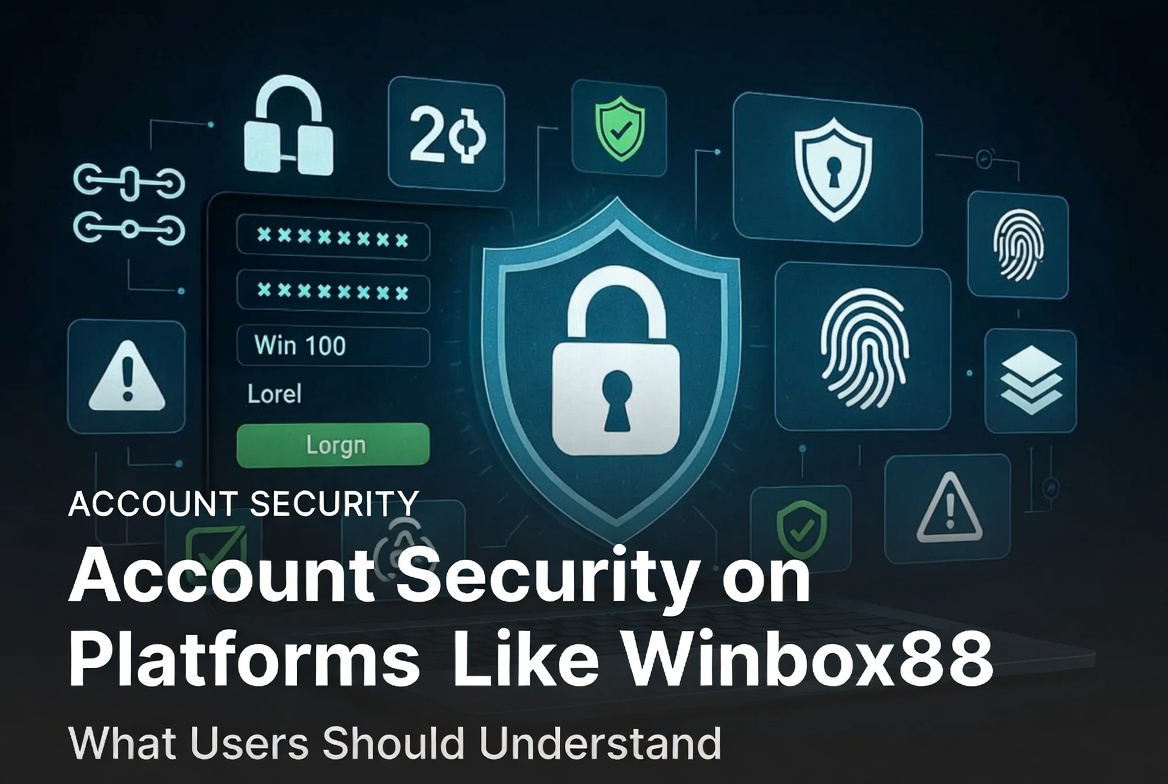 Seguridad de la cuenta en plataformas como Winbox88: lo que los usuarios deben entender